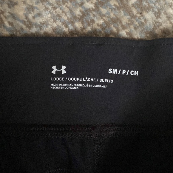 Under Armour black super soft joggers. Small. New with tags - Picture 3 of 5